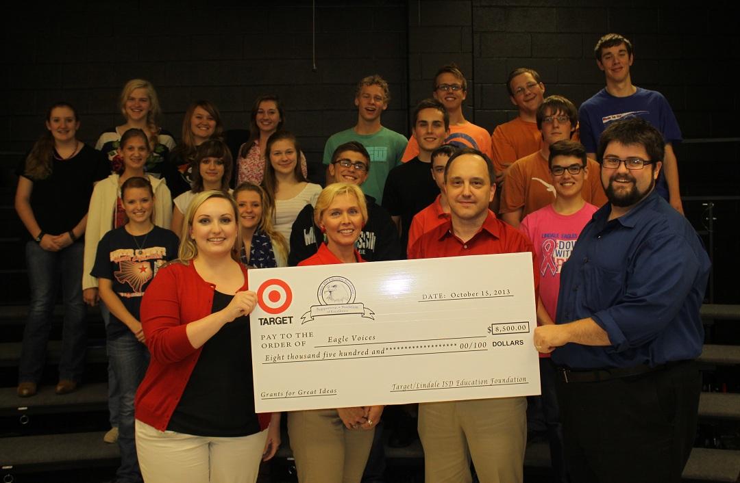 Target Grant Supports Revitalized Lindale High School Choir Program