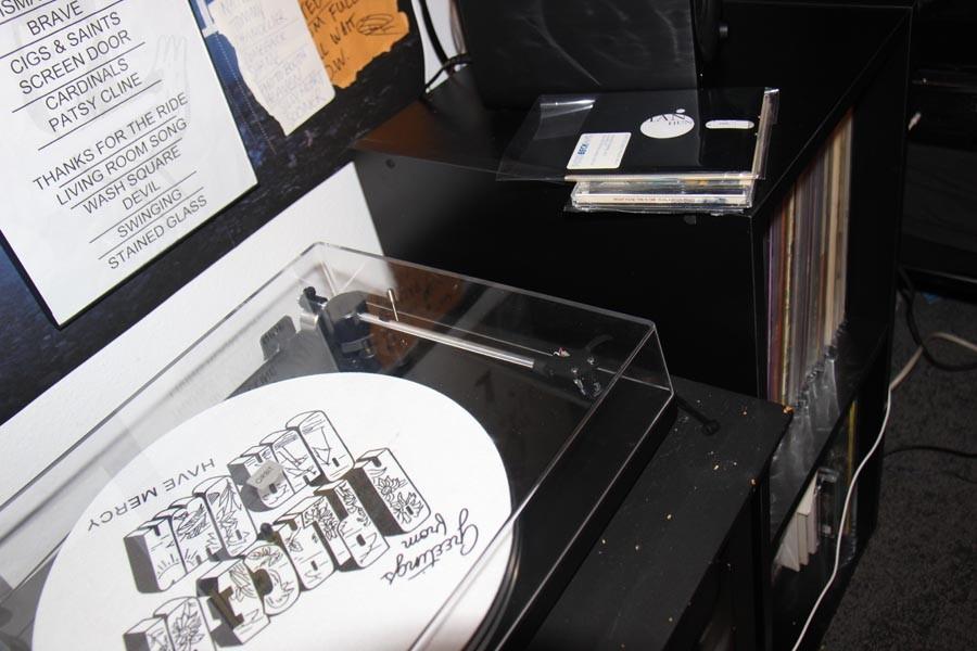Austins turntable and collection