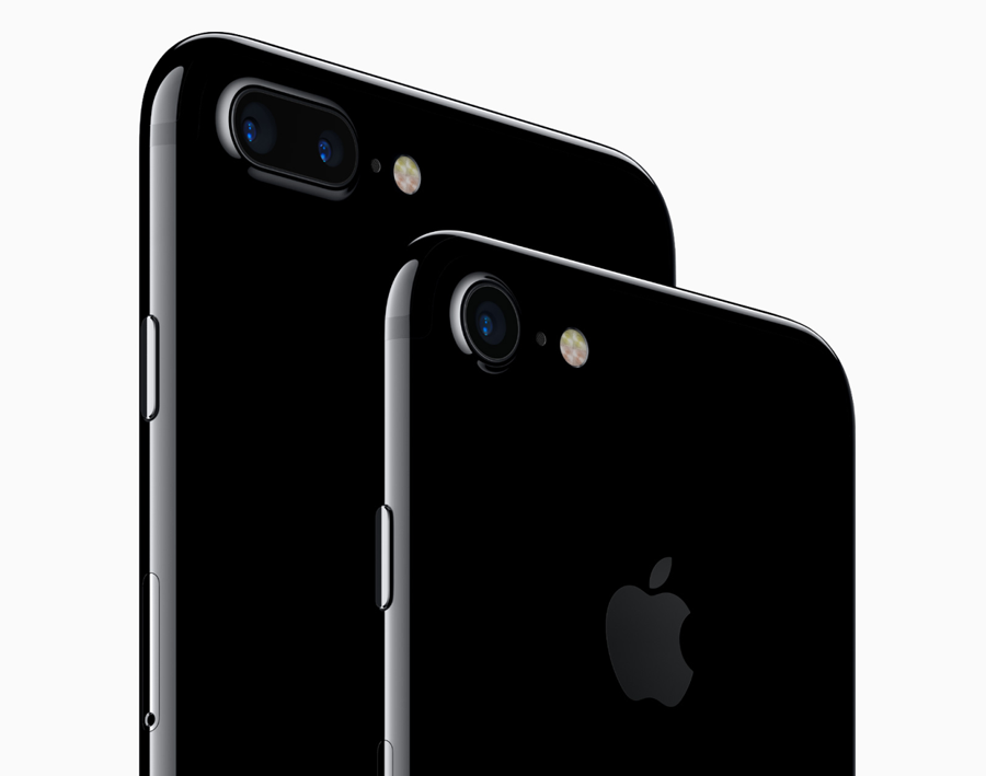 Photo of a new solid black iPhone 7