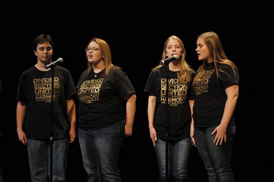 Choir students perform at ACT VI