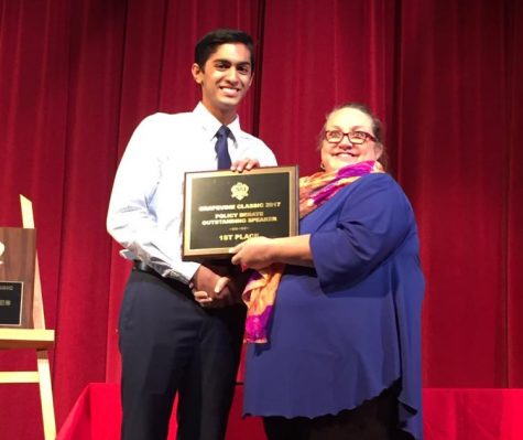 Speech and Debate Place at National Tourney