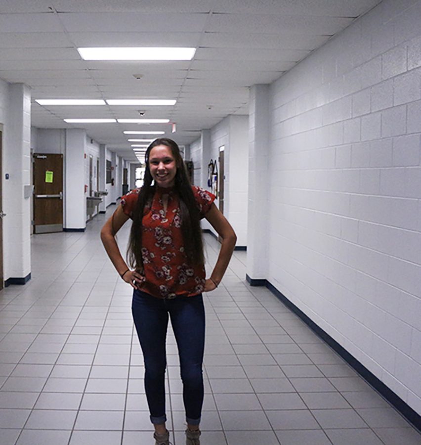 Madison Ortiz is a sophomore. She plays tennis and hangs out with friends in her free time.