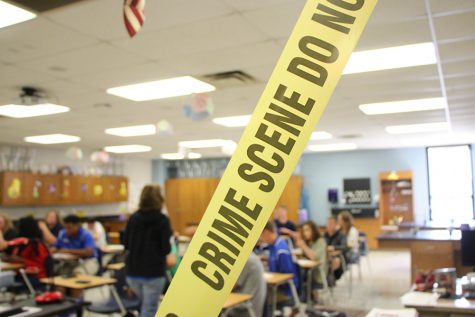 Students Investigate New Forensics Science Class