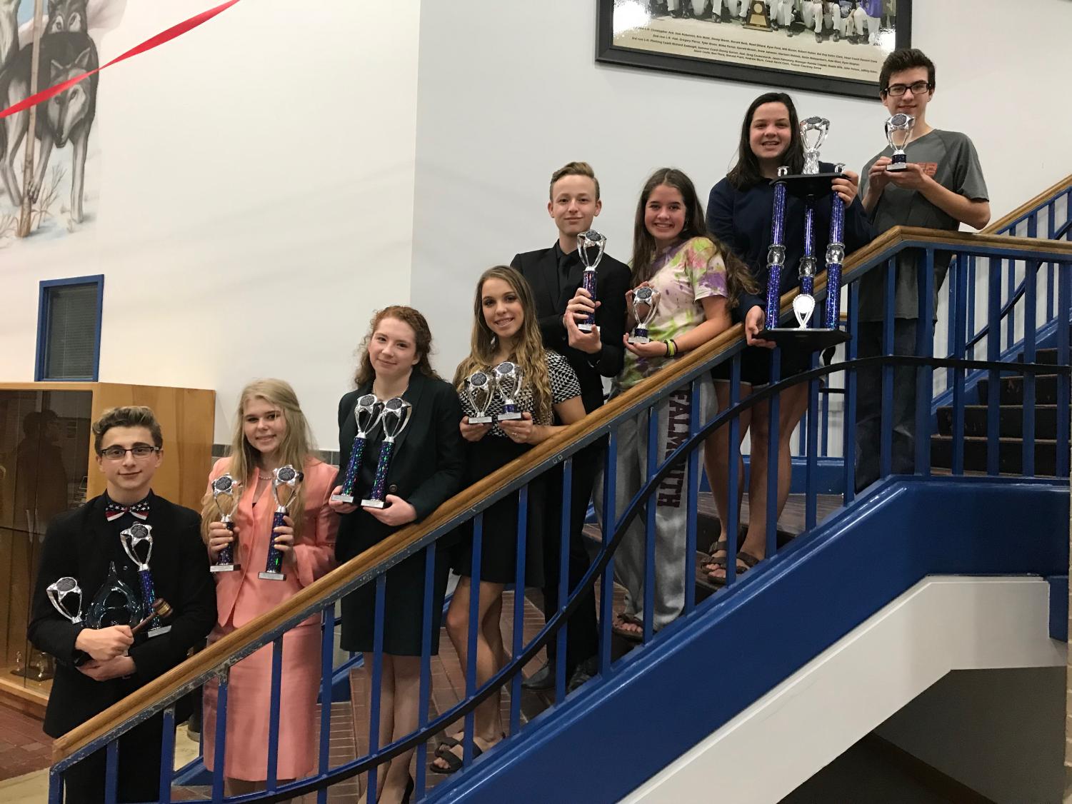 Speech and Debate Competes at Plano West