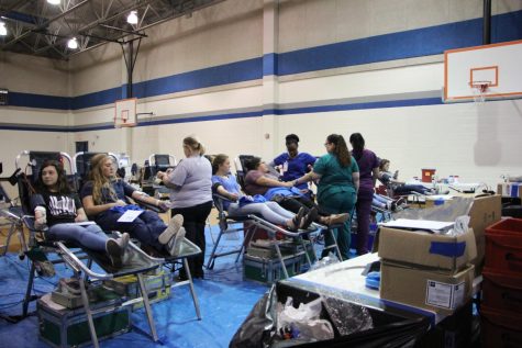 High School Hosts Blood Drive