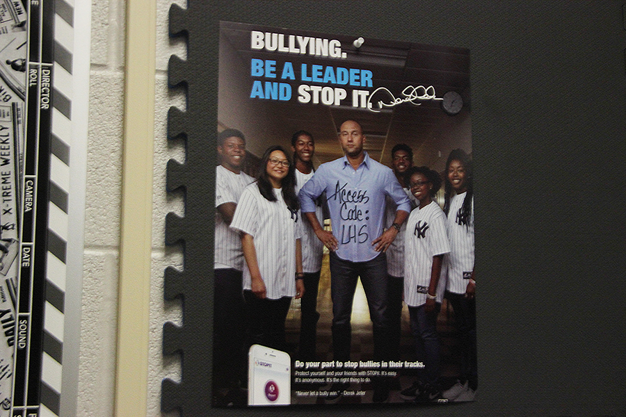 Poster advertises Stop It Campaign.