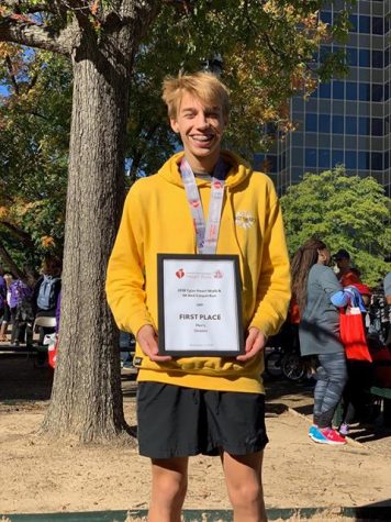 Sophomore Wins First Place in Tyler 5k