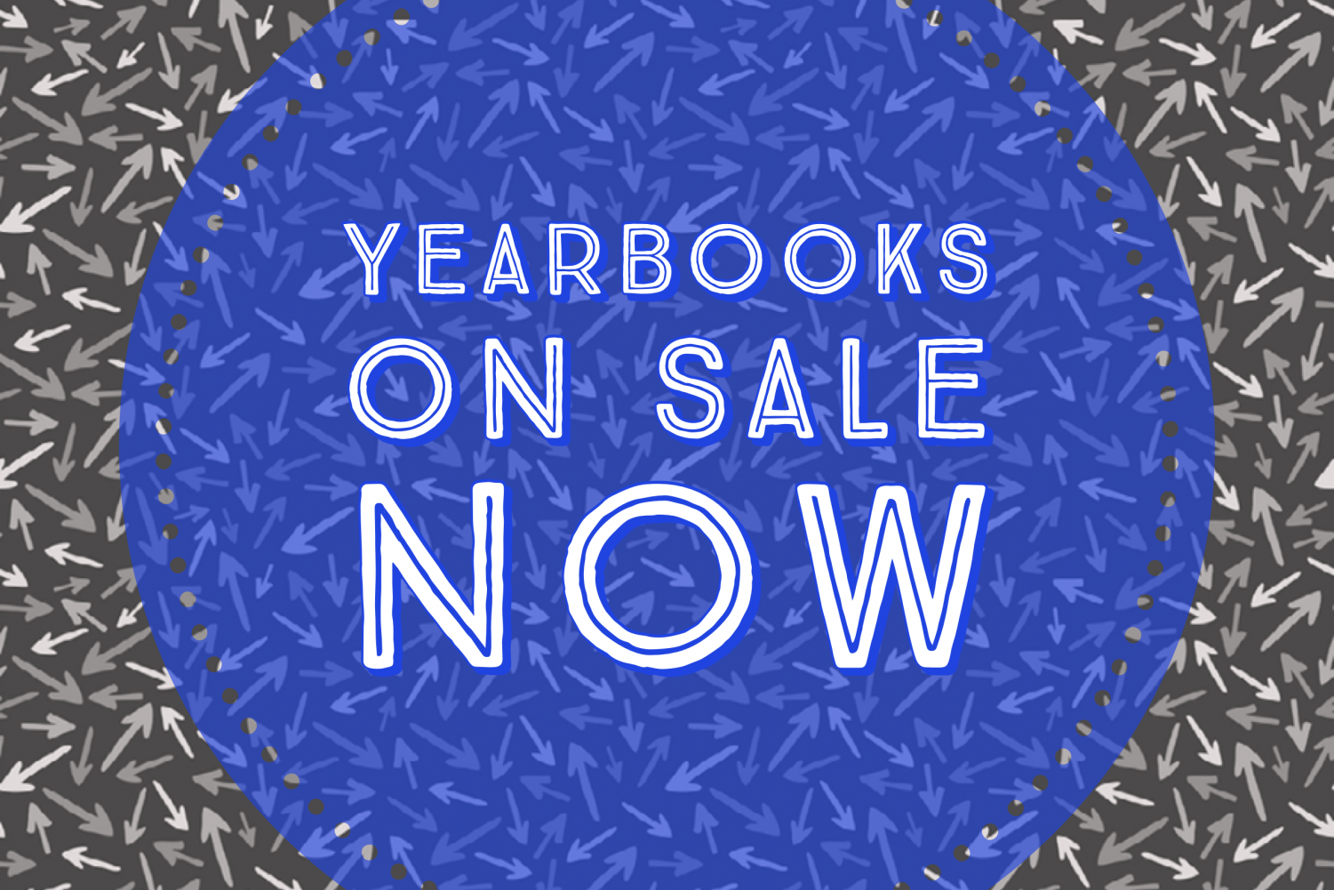 Yearbook are now on sale. They are $60 for the month of November.