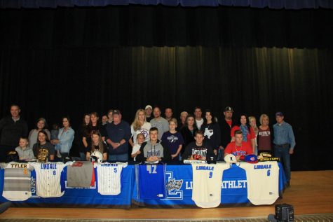 Athletes Sign to Play in College