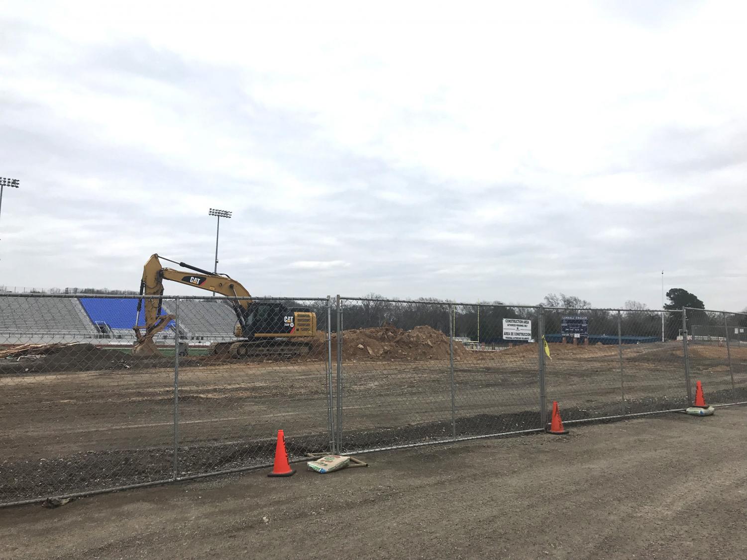 Construction begins on Eagles Stadium. It is expected to be completed by the first home football game of the 2019-2020 school year. 