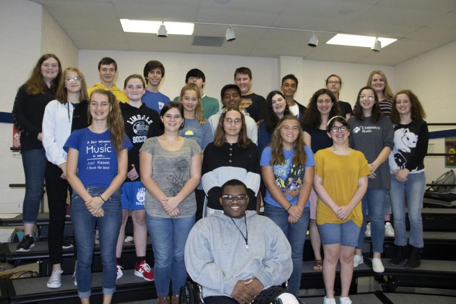 28 students competed to find a place in the All Region Choir, and 23 students made it.