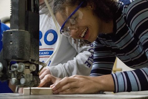 Construction Technology Class Builds Rocking Chairs