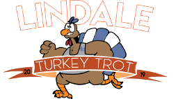 This is the logo Avalon Custer created for the Lindale Turkey Trot. Custer competed in a competition in her photoshop class to create the logo