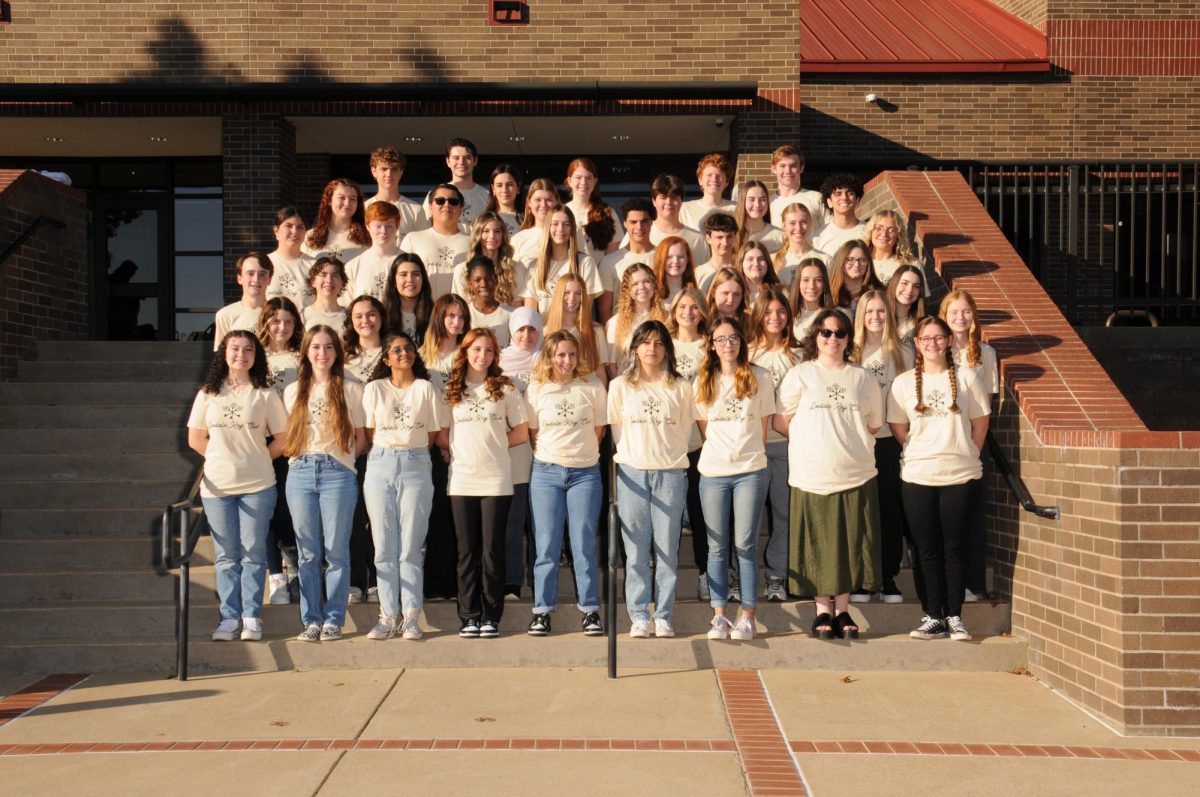 National Honor Society poses for a group photo. Photo provided by Kristin Schlessman.