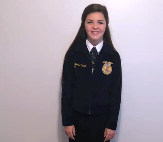 Freshman Wins State Championship in FFA