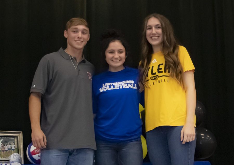Three Seniors Sign to Play Sports at Collegiate Level