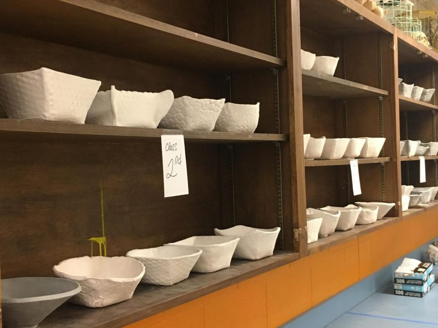 Art 1 Students Make Bowls for Charity