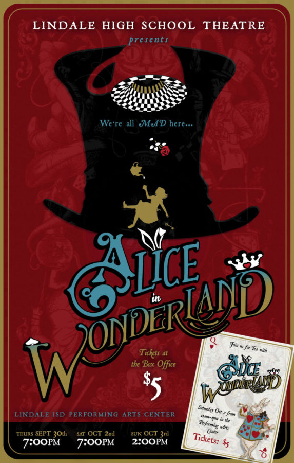 Alice in Wonderland opens Friday in the PAC.