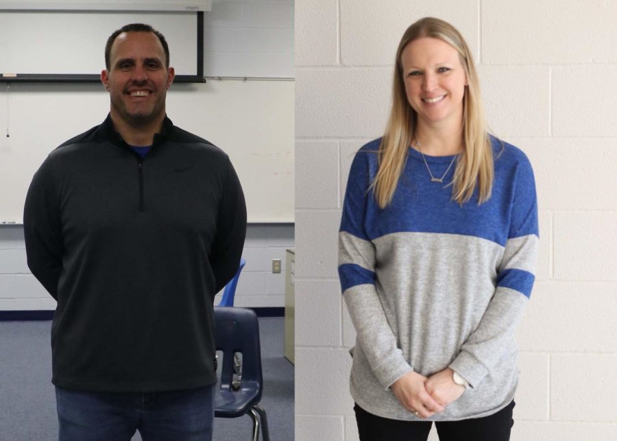 Head athletic directors pose for picture. Each coach has been working in Lindale for 7 years.