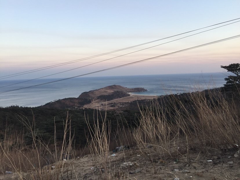 The landscape of Rajin, North Korea sits peacefully. This is the view junior Sarah Kim grew up seeing.