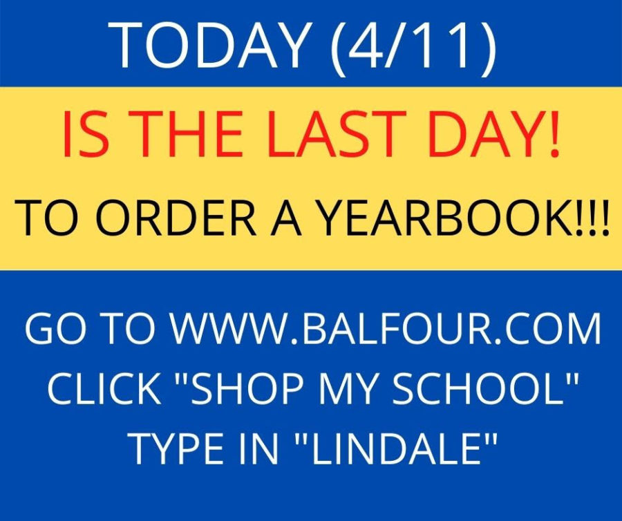 Yearbook+Order+Deadline+April+11