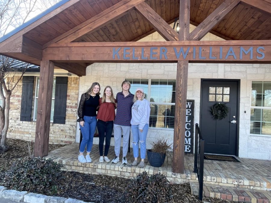 Students from the Business Internship class visits Keller Williams. Different groups of the internship visit different businesses each week.