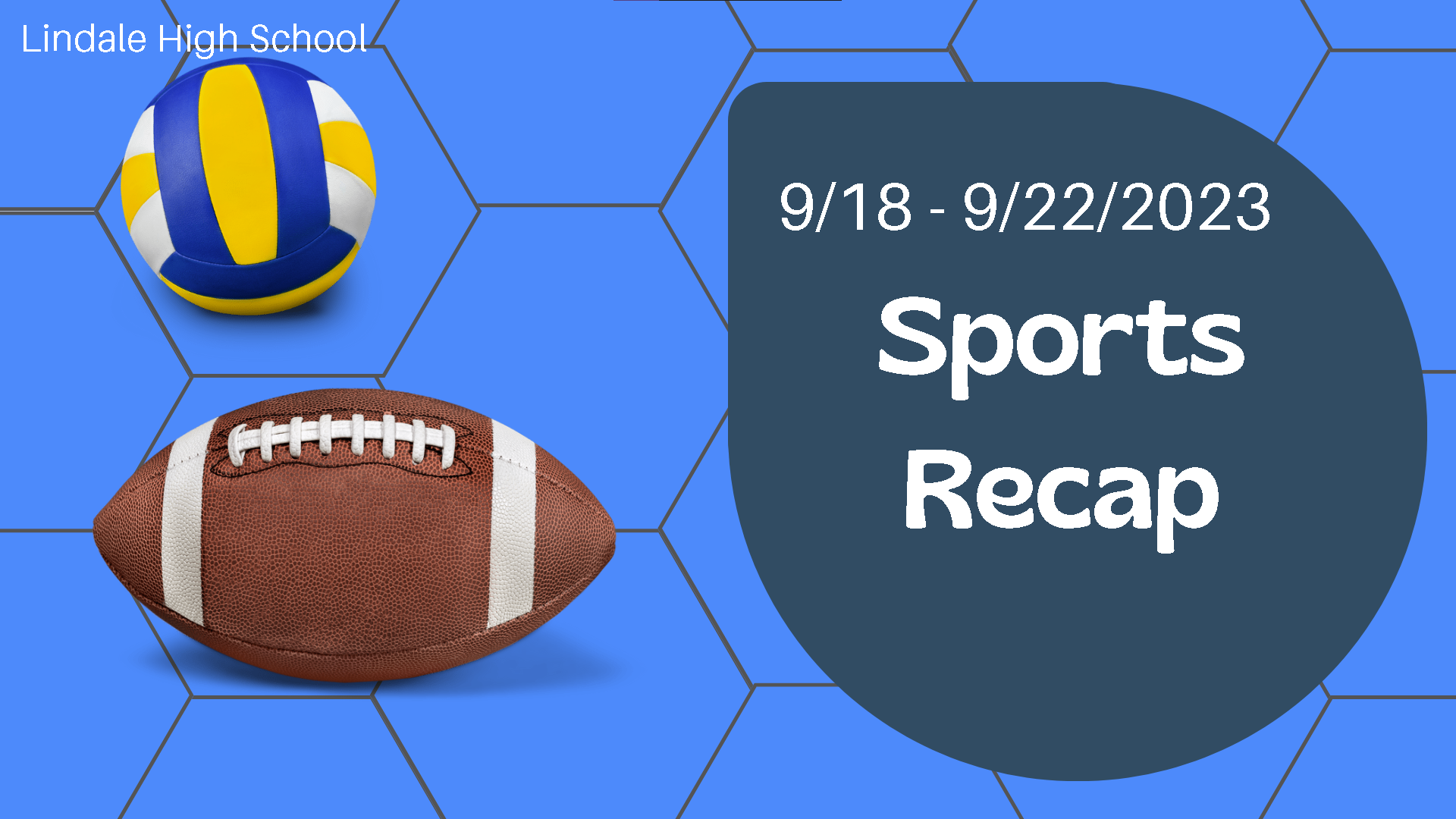 Sports Recap 9/18-9/22