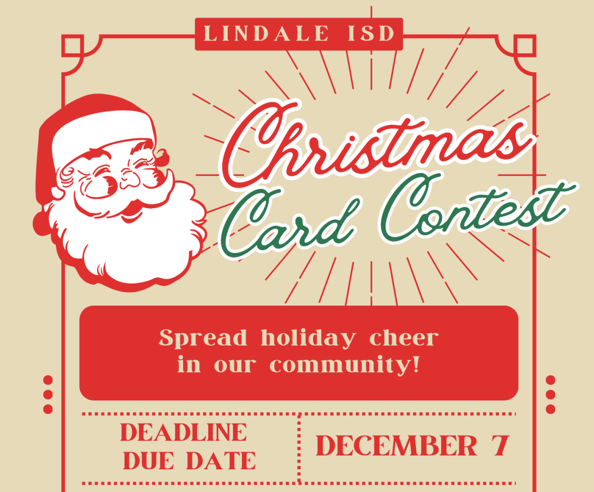 Christmas card contest entries open, deadline December 7. 