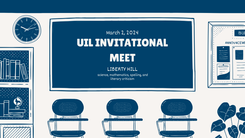 The UIL science, mathematics, spelling, and literary criticism teams will leave for their invitational meet March 1. “I am so excited to be competing this weekend,” senior Angelina Jansen said. “Overnight trips are always a great bonding moment for the team, and we have a lot of fun.”
